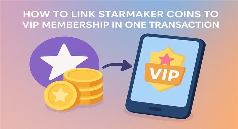 Step-by-step guide to activating StarMaker VIP subscription in the app