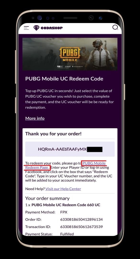 Step-by-step guide to redeeming PUBG Mobile UC codes via official center