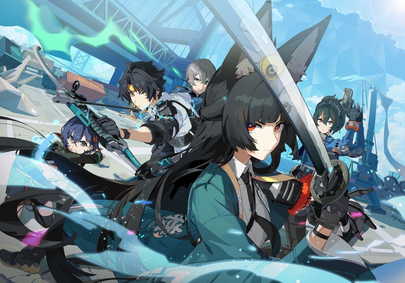 젠레스 존 제로 아리아 운용 플레이 스크린샷