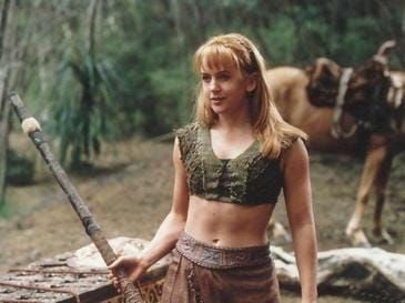 Comparison of Xena Live Gabrielle vs Xena characters