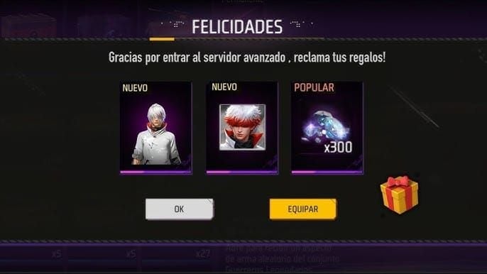 Free Fire Diamonds (LATAM) OB51 Nero character with Cryomind ability artwork