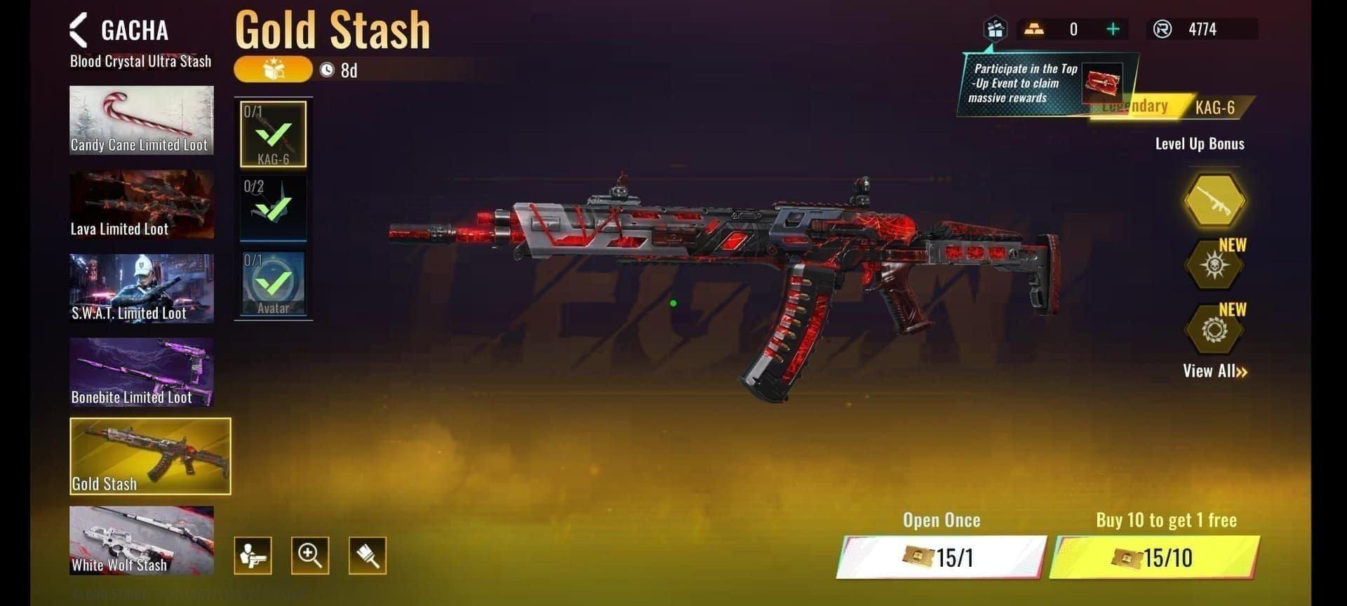 Blood Strike MENA Gold Stash Vouchers from redeem codes