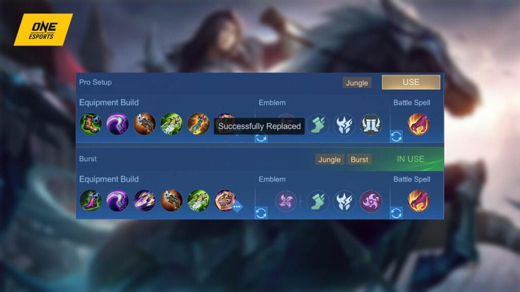 Optimal post-revamp Leomord equipment build in MLBB