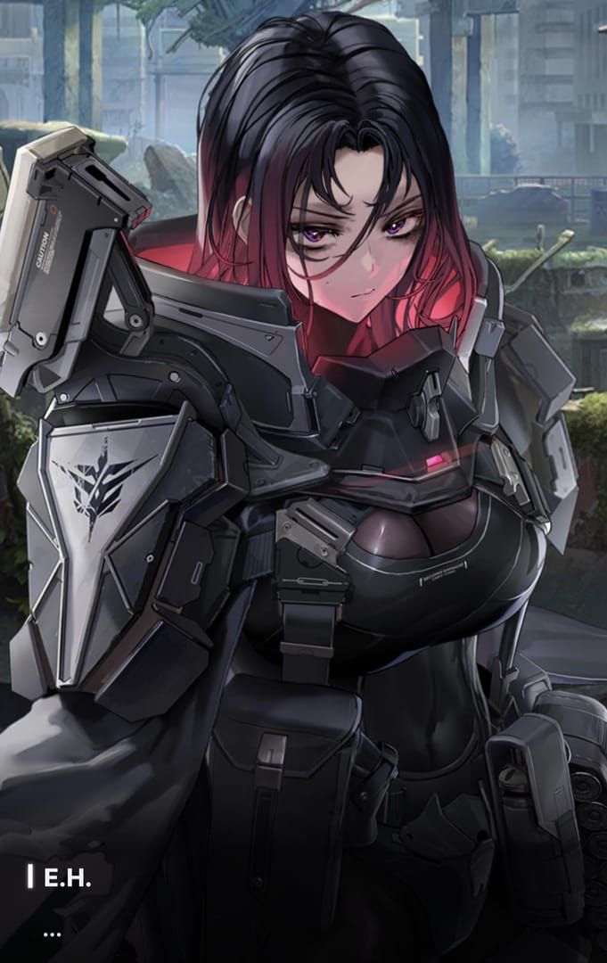 Goddess of Victory: NIKKE E.H. Wind Code SSR Attacker character artwork