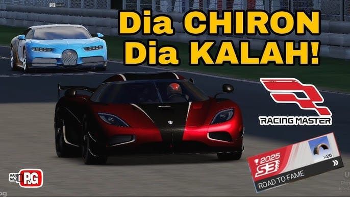 Racing Master SEA Bugatti Chiron vs Koenigsegg Agera RS stats comparison