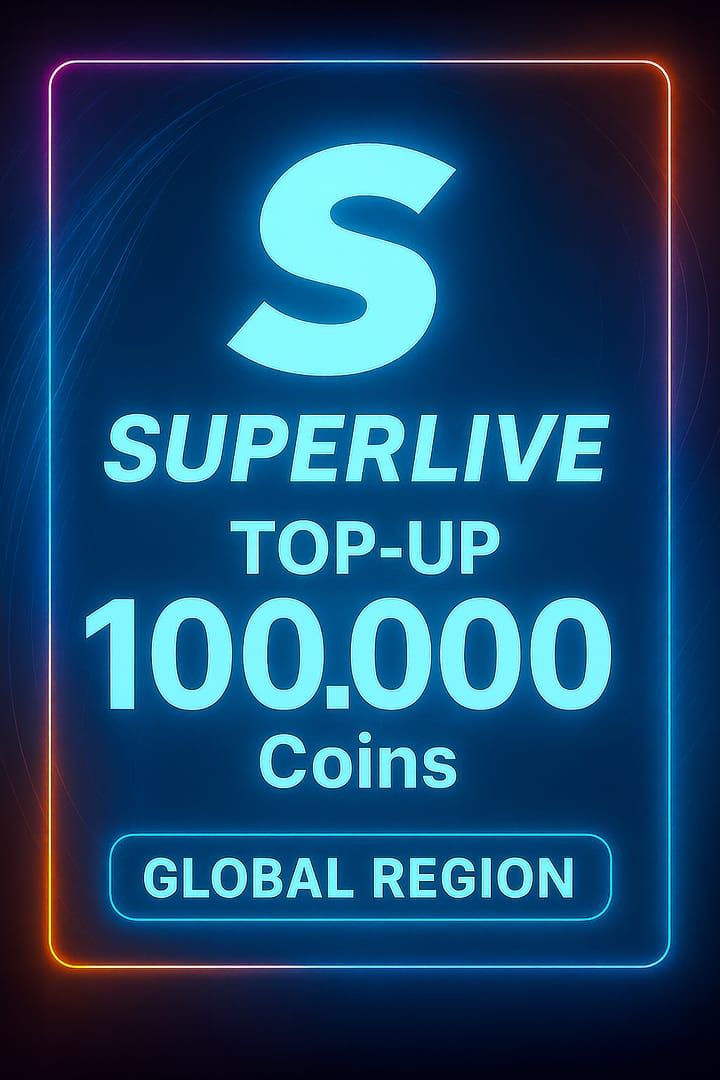 Step-by-step guide to topping up SuperLive Coins via BitTopup