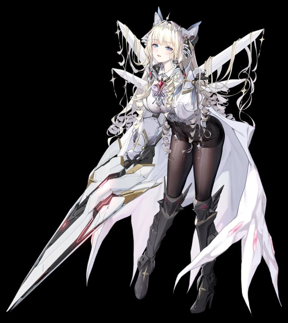 Goddess of Victory: NIKKE Crown SSR Pilgrim character artwork