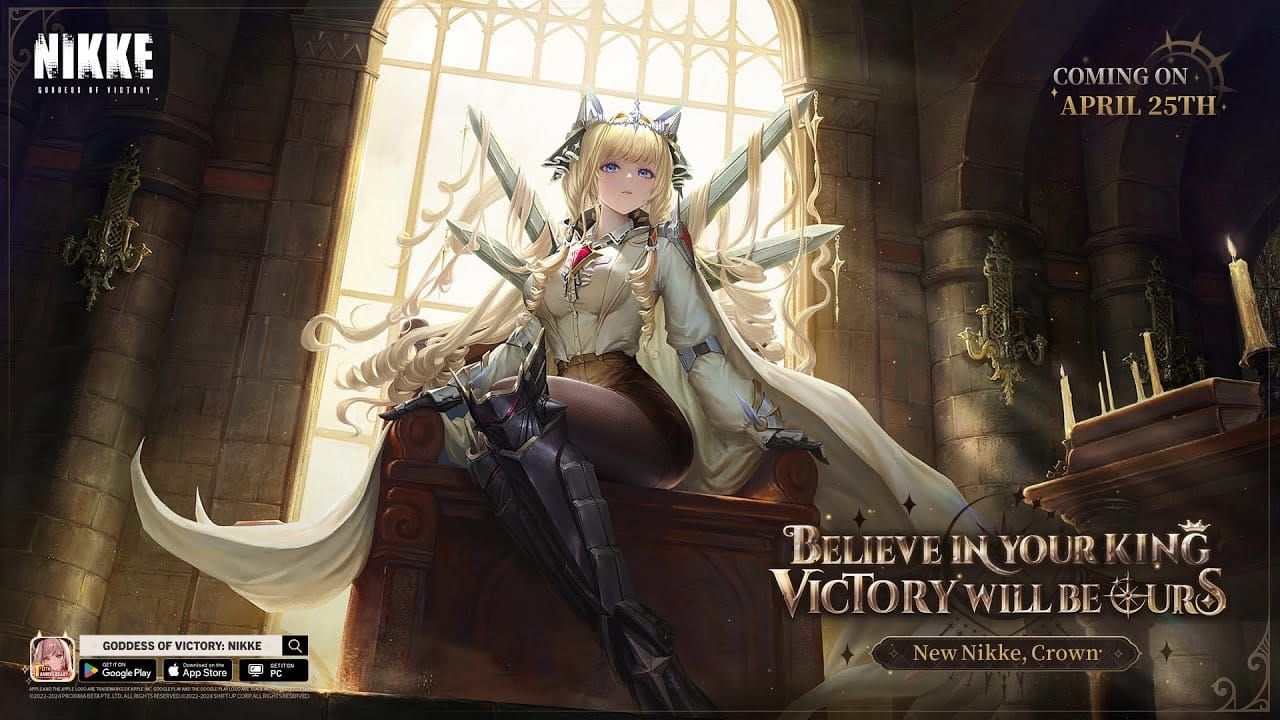 Goddess of Victory NIKKE Crown Tower Season 12 milestone rewards interface showing cumulative gem tiers and rewards