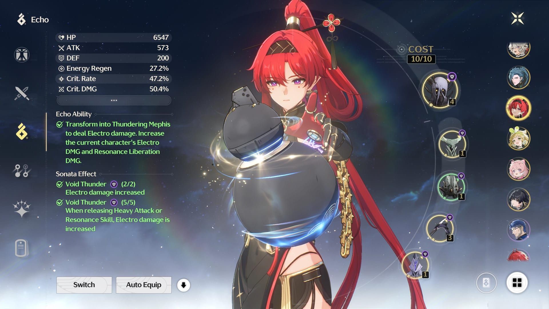 Wuthering Waves Youhu optimal Jinhsi team rotation guide