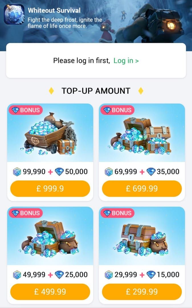 Whiteout Survival Frost Star Login Bonus Guide 2026