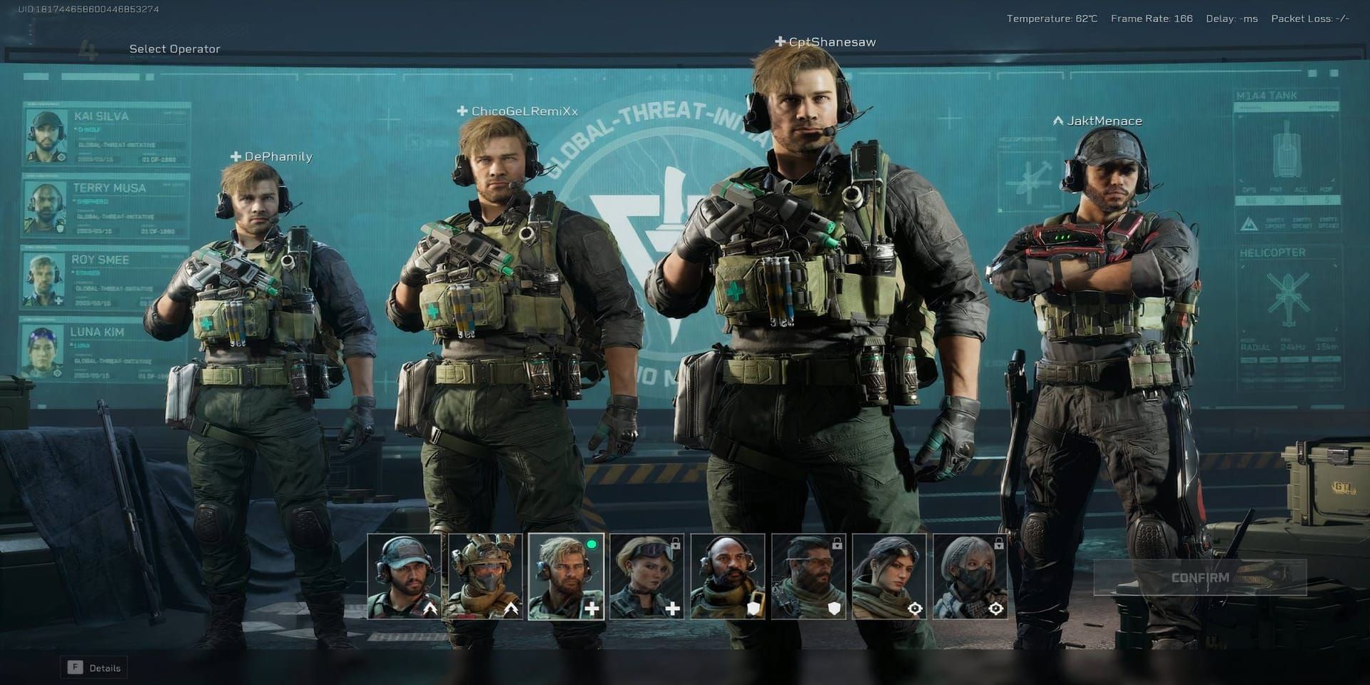 Delta Force operator classes comparison: Assault, Recon, Support, Engineer artwork and abilities