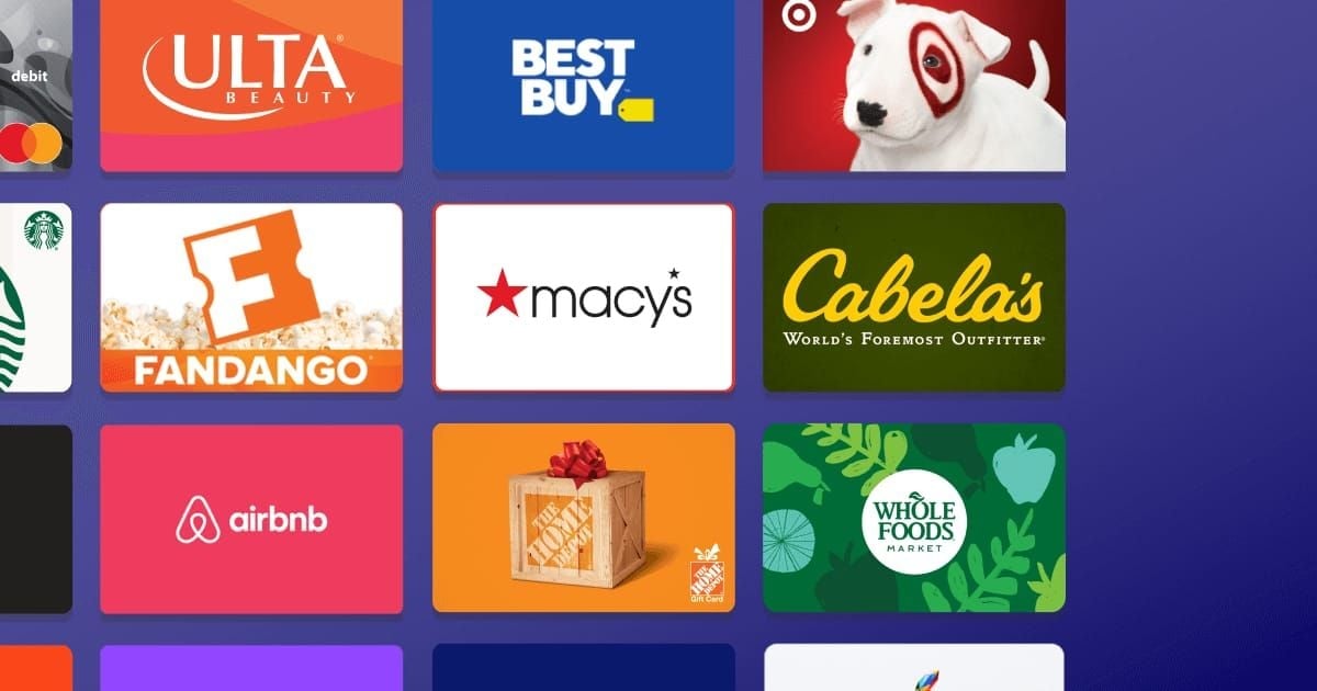 Tango loyalty program tiers interface with spend requirements and rewards
