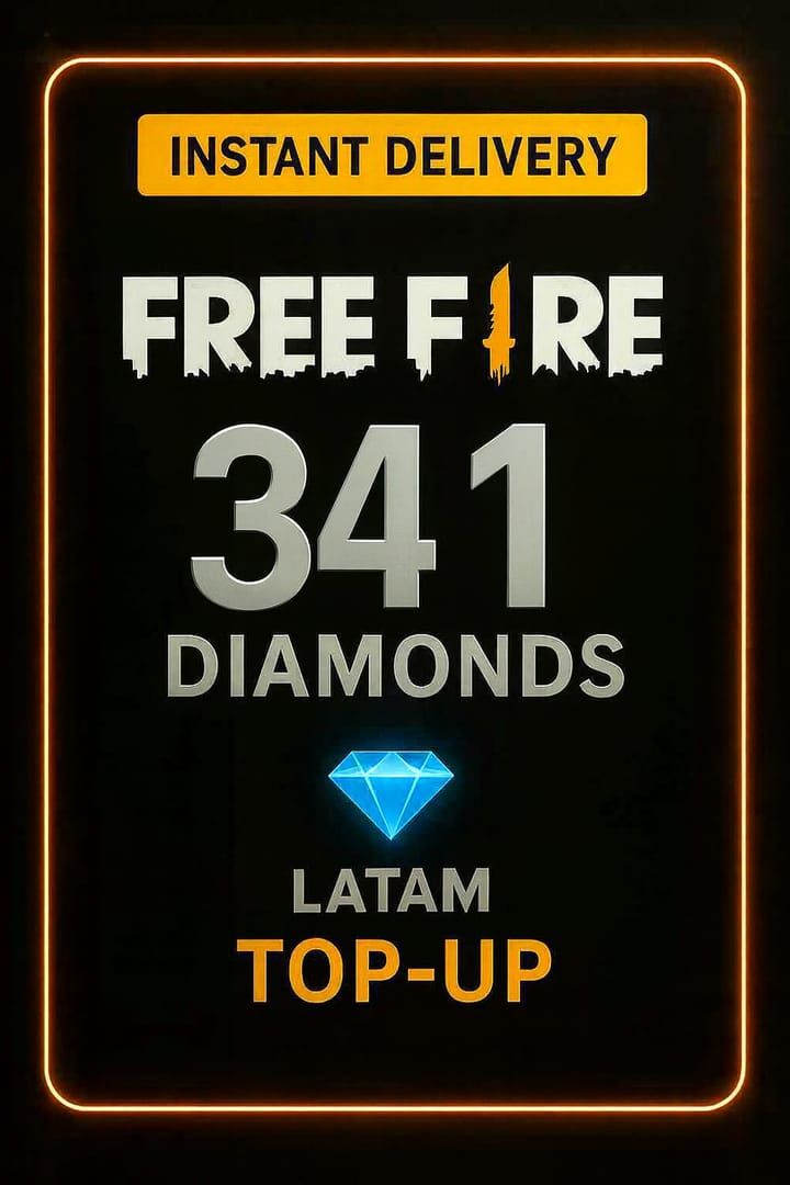 Free Fire LATAM diamond top-up interface with Pix payment