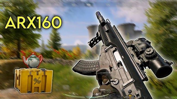In-game equipment image of ARX160 variant skin from March 2026 Armory Pass