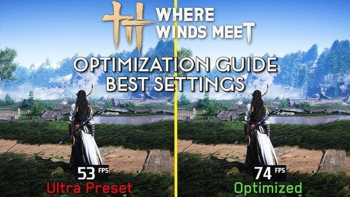 Where Winds Meet graphics options interface menu for performance optimization