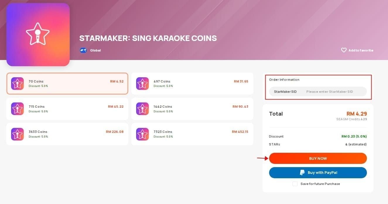 Efficiency comparison chart for StarMaker: Sing Karaoke Coins free coin earning methods