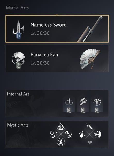 Where Winds Meet Yan Bingwen ability guide showing Endurance Debuff, Ghost Bind, and normal attack chains