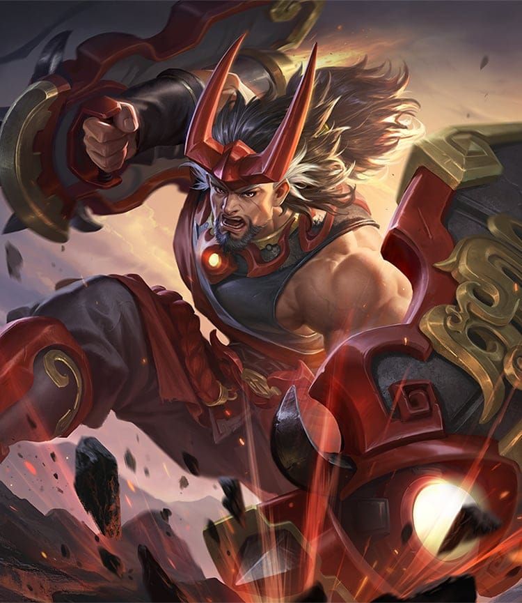 Honor of Kings Lian Po Vanguard Tank character artwork