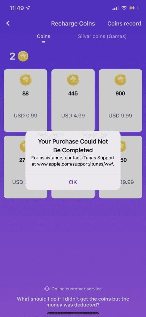 MICO Live Coins Profile Invite Friends referral link screen
