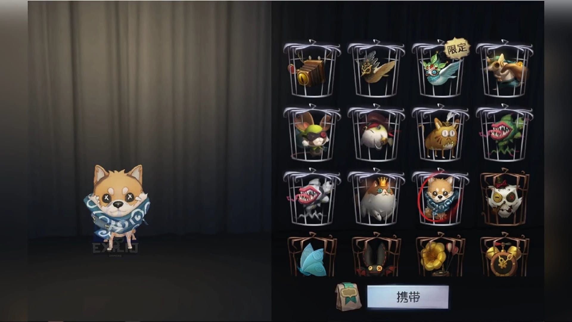 Identity V event shop A-pets Doctor Puppy and Wolf Knight with Echo costs