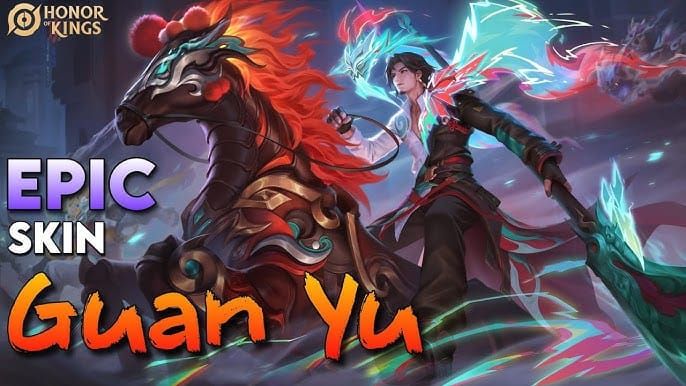 Honor of Kings Guan Yu Year of the Horse S19 skin artwork