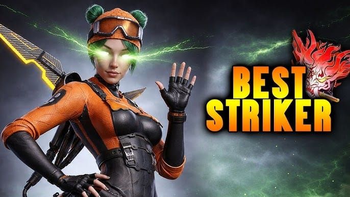 Blood Strike ALONDRA Striker with Arc Snare and Jetpack abilities