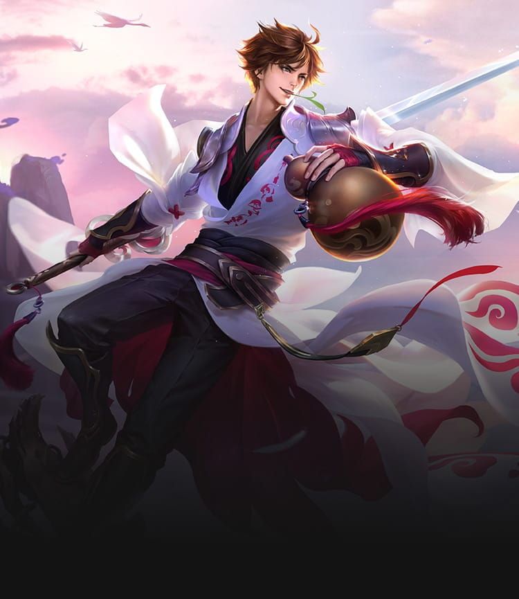 Honor of Kings Li Bai hero character artwork with premium skin