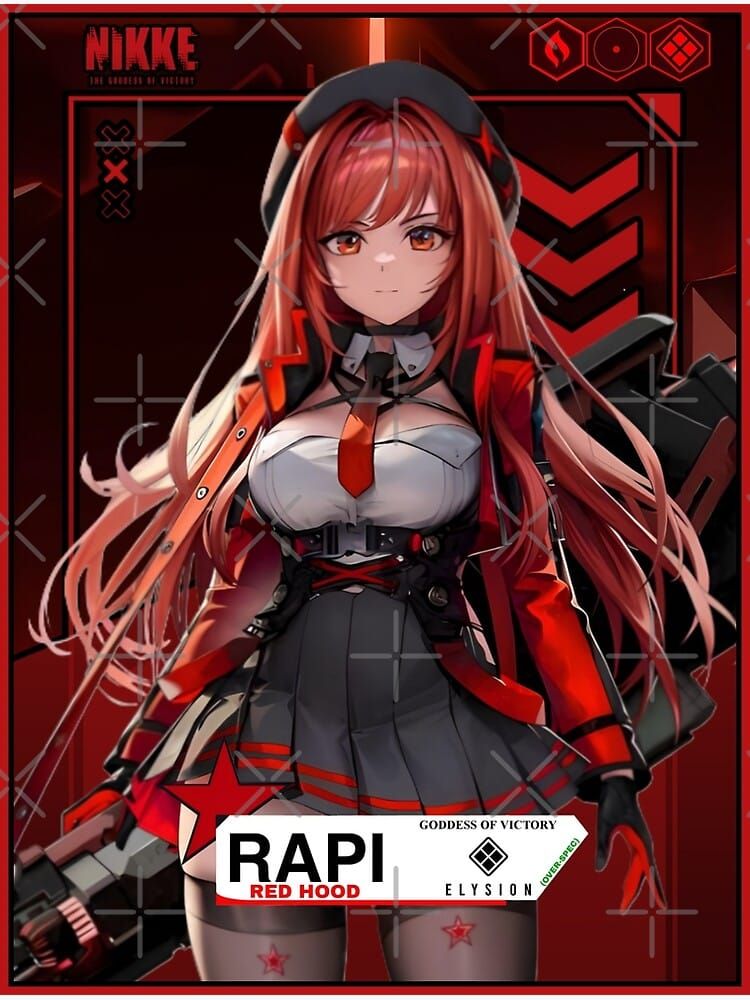 Rapi: Red Hood character artwork from Goddess of Victory: NIKKE, T0 Burst III DPS