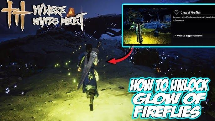 Comparison of red and gold glow telegraphs in Where Winds Meet Season 1.3 bosses