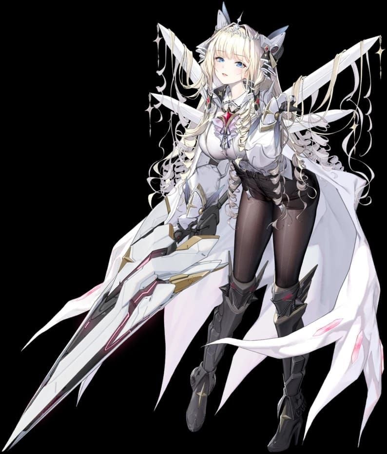 Goddess of Victory NIKKE Crown Pilgrim unit artwork