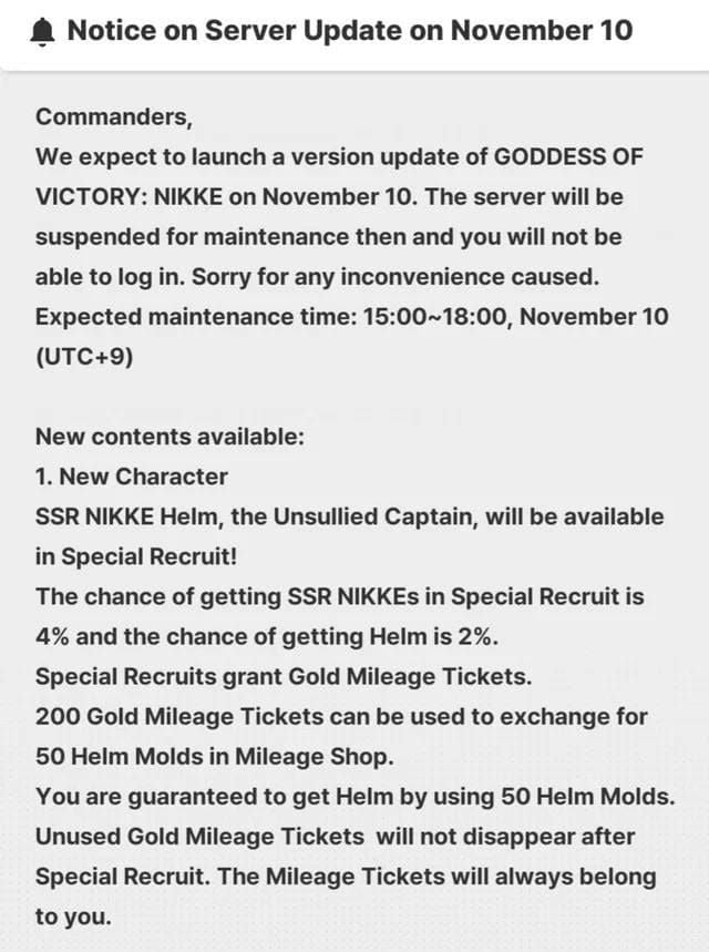 Goddess of Victory NIKKE pity system scenarios chart with pulls, gems, and outcomes