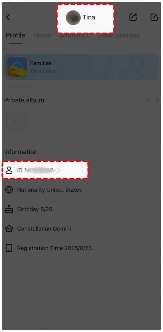 SUGO Coins app interface showing numeric User ID for top-up