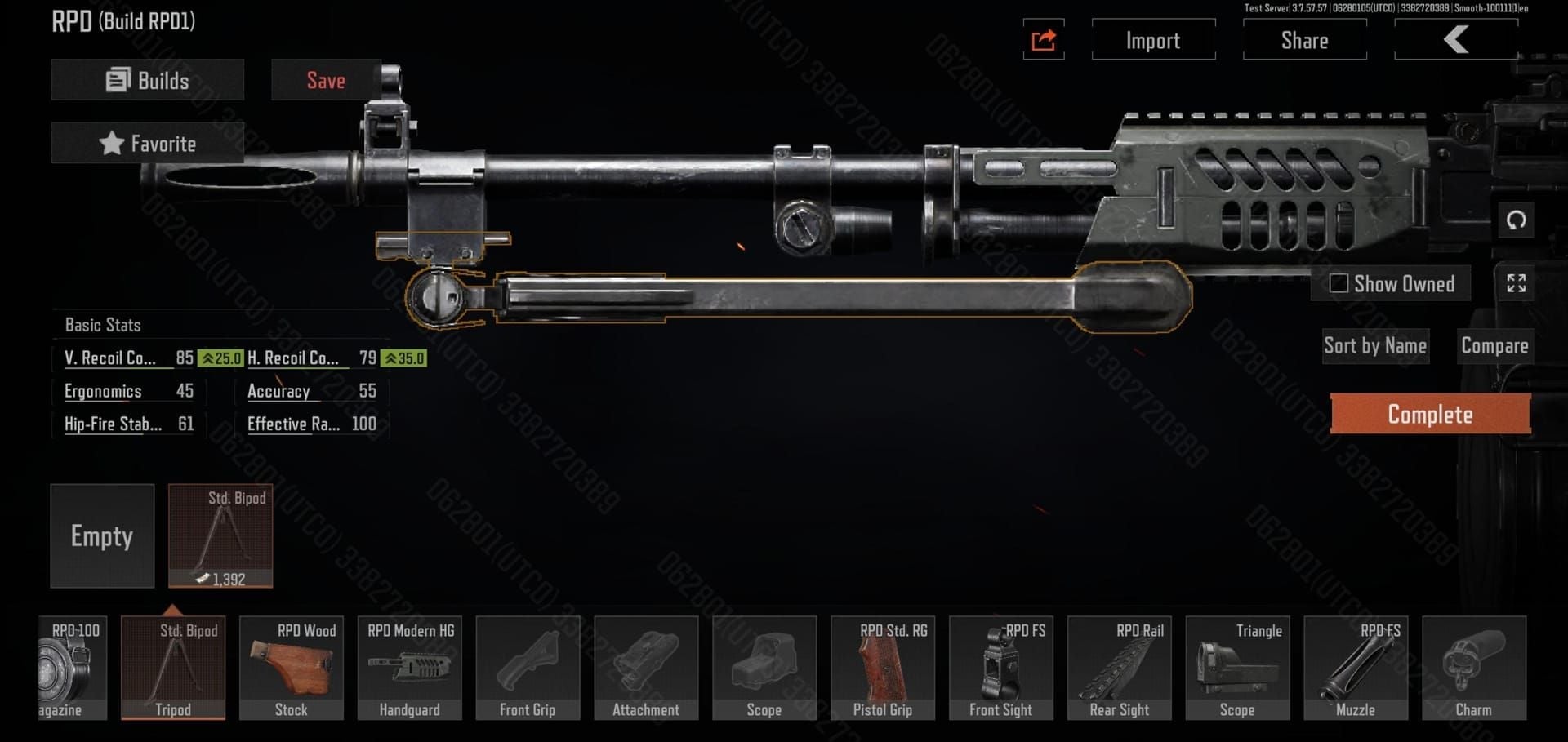 Arena Breakout MG3 bipod suppression screenshot