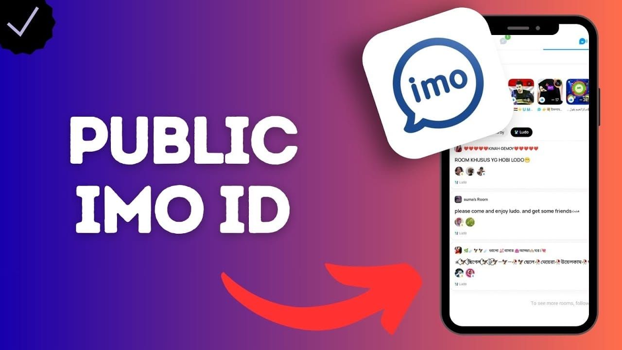IMO app guide to find and copy user ID for diamond recharge