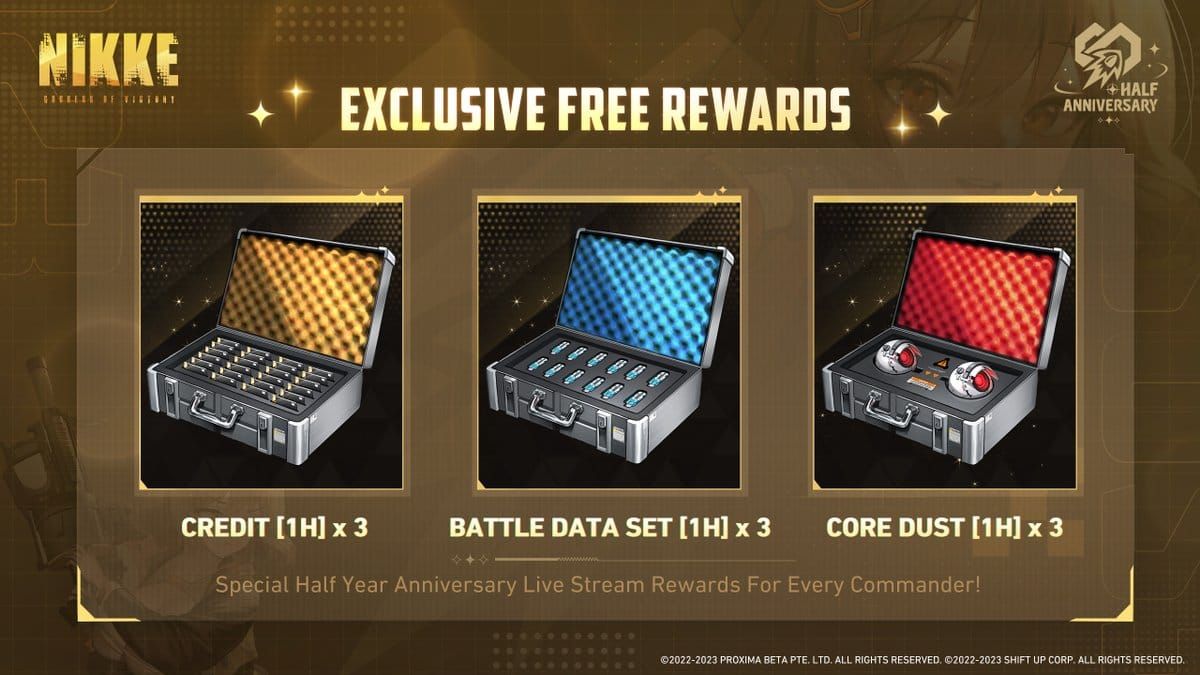 Goddess of Victory NIKKE Mailbox with redeem code rewards