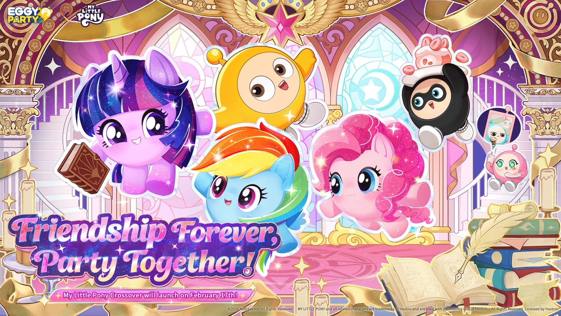 Eggy Party My Little Pony collaboration character outfits in Eggy Coins shop