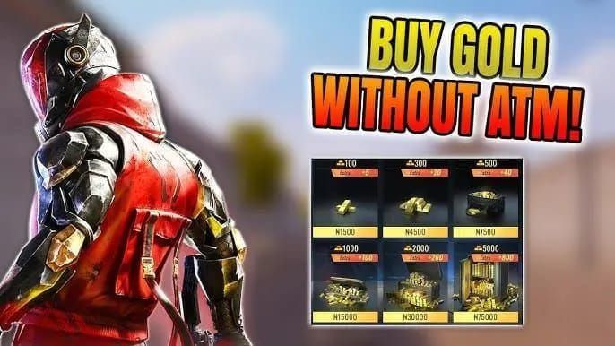 Blood Strike MENA Gold top-up packs comparison table with bonus rates