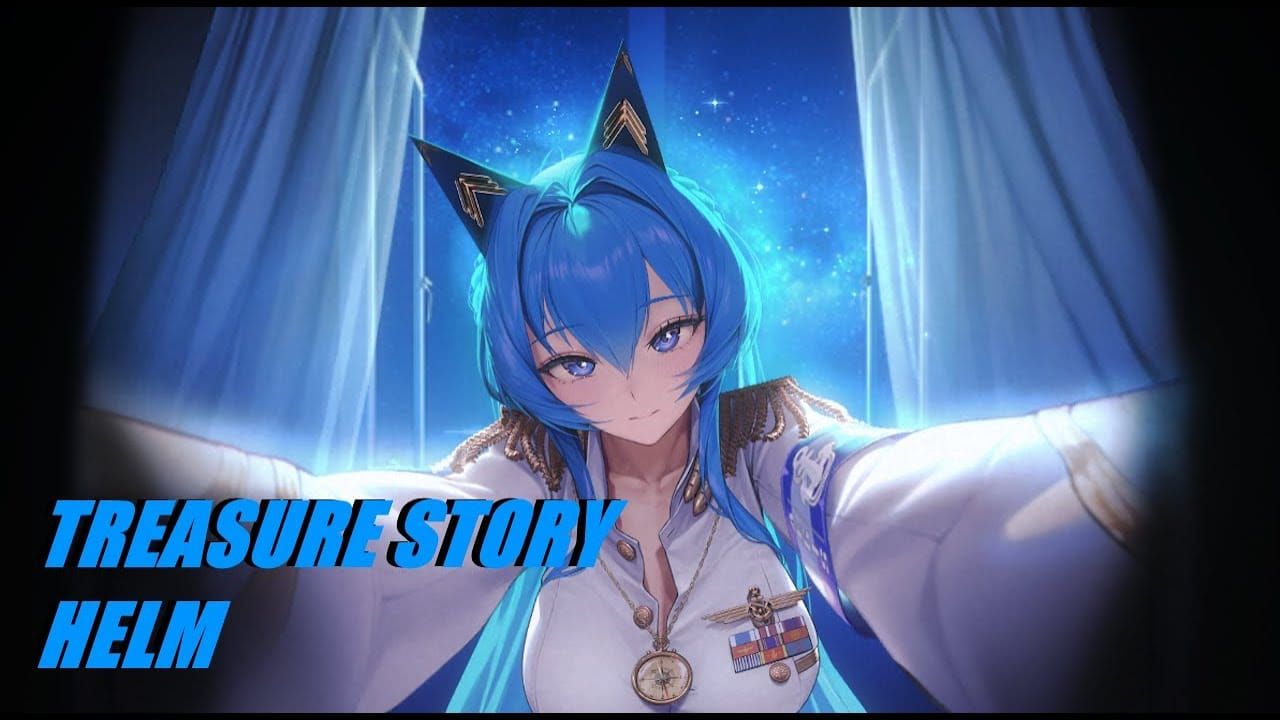 Goddess of Victory NIKKE Helm with Treasure skill activated in campaign battle under 25% CP deficit