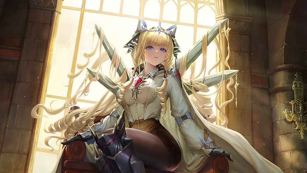 Goddess of Victory NIKKE Crown Pilgrim B2 character artwork