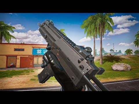 Blood Strike (MENA) MP7 SMG in-game model post-Season 9 hipfire buff