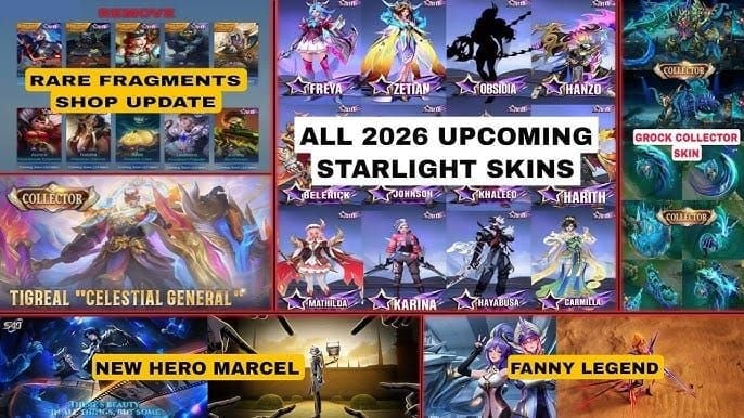 Comparison of Mobile Legends Bang Bang Hero Fragments and Skin Fragments shops