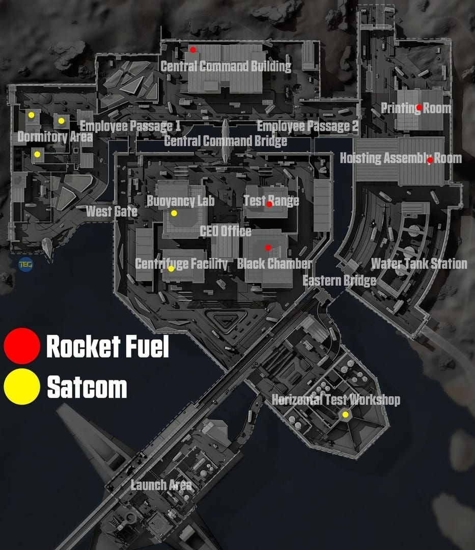 Delta Force Space City 2.0 Operations map