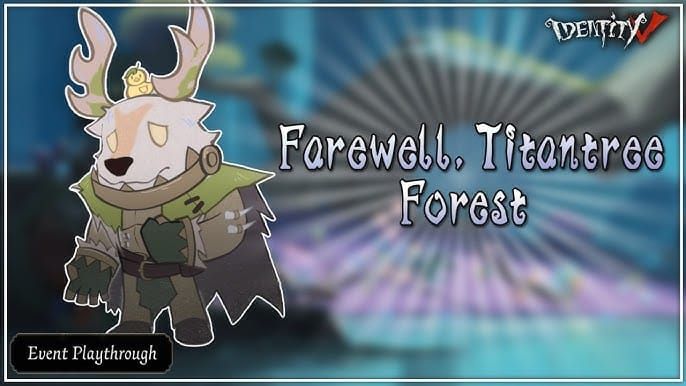 Identity V Titantree Forest map showing the iconic retiring location