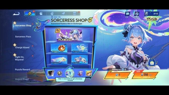 Honor of Kings Mask Spirits event shop interface