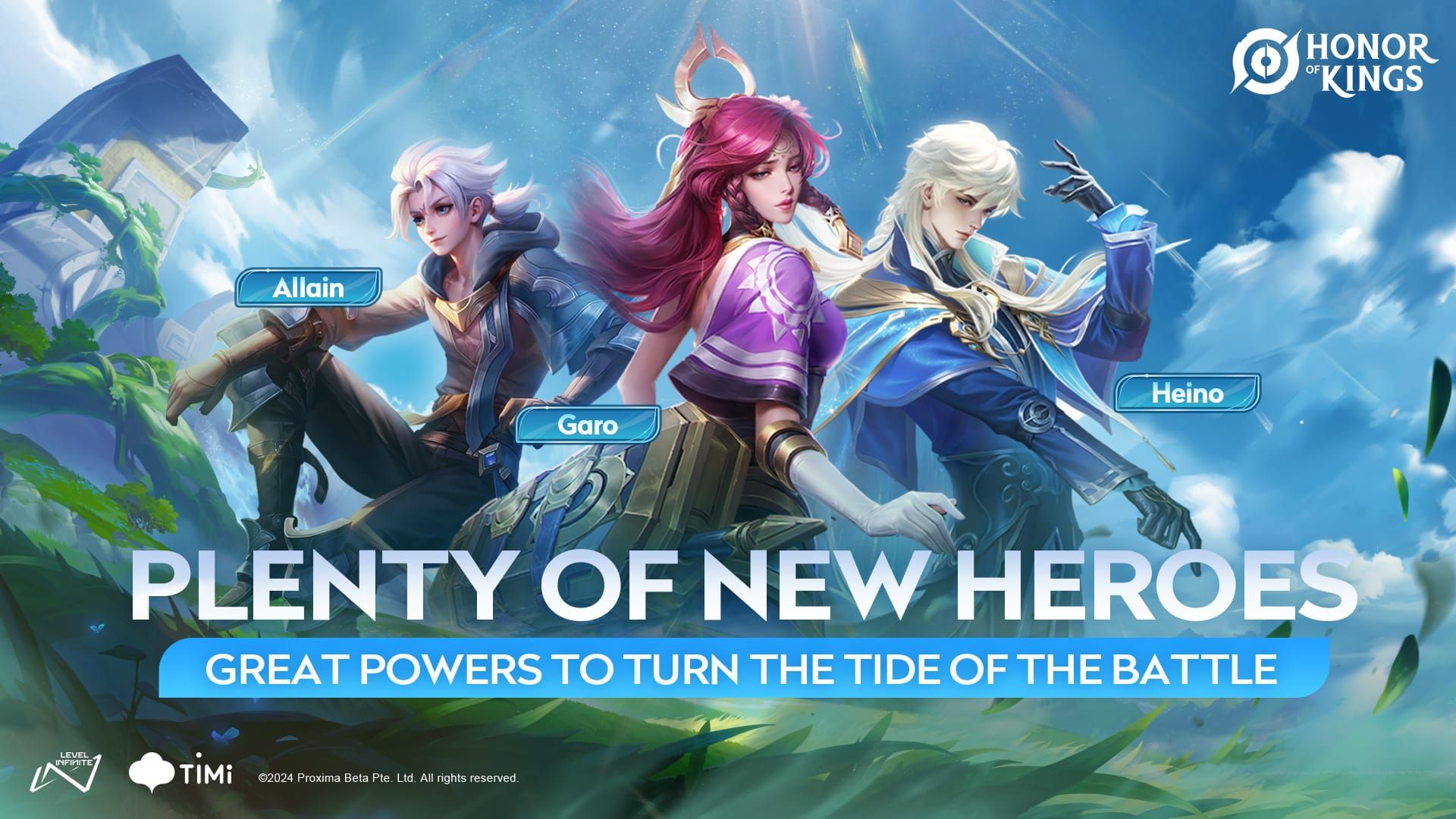 Honor of Kings Mask Spirits event daily login rewards interface