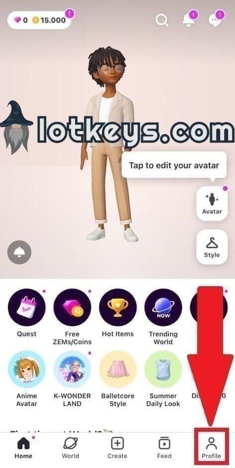 Screenshot of ZEPETO ZEMs & Coins official web shop bundles with 2026 pricing and value rates