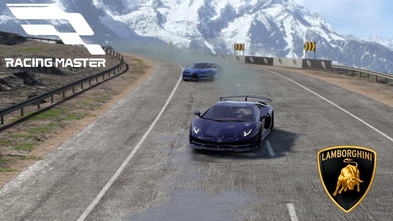 Lamborghini Aventador SVJ car in Racing Master SEA garage