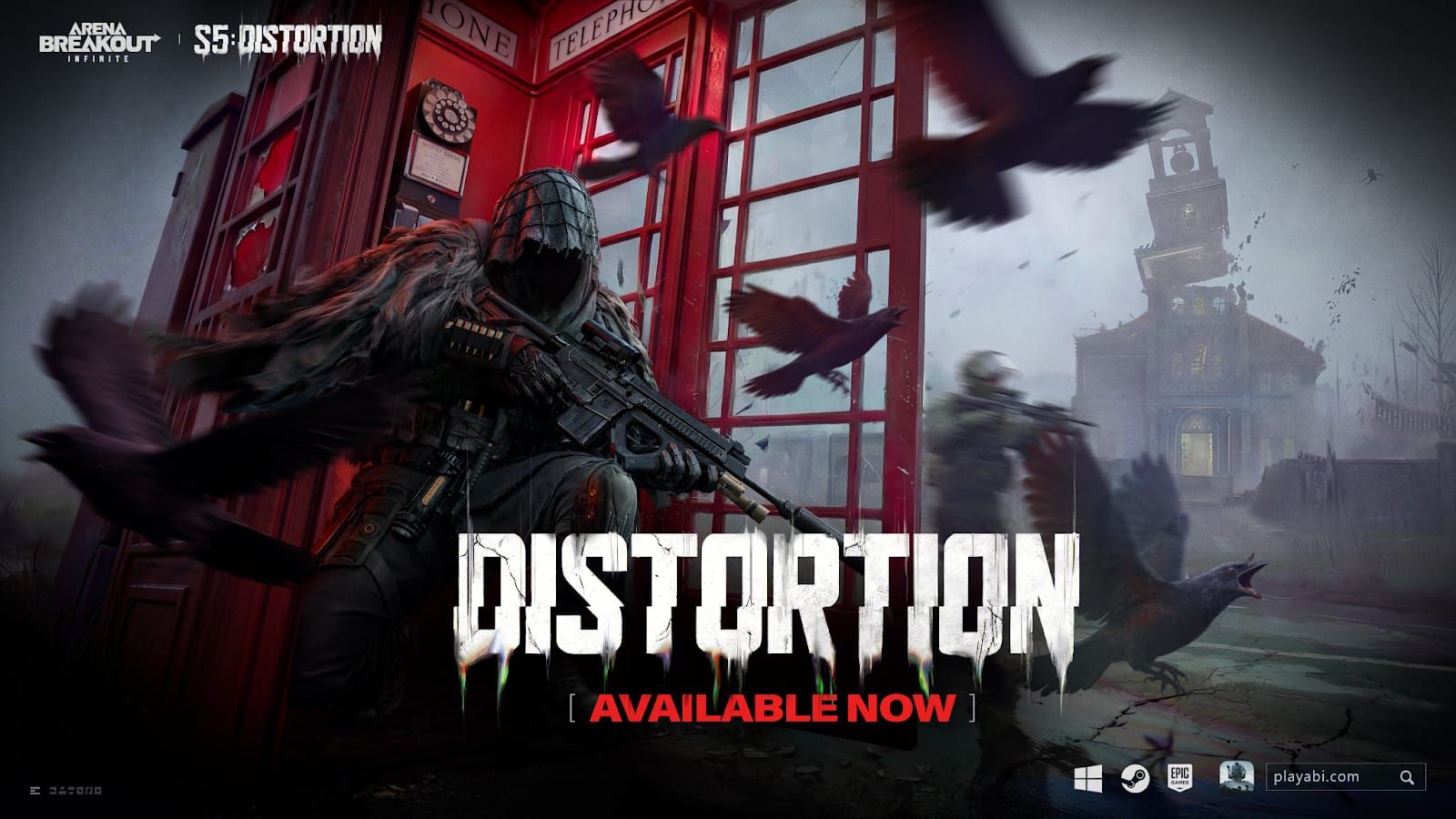 Arena Breakout Infinite Season 5 Distortion anomaly effects screenshot