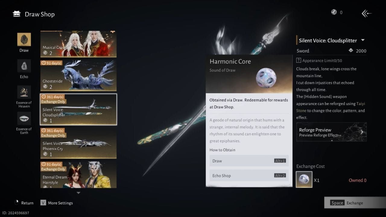 Where Winds Meet PvP resonance passive interface showing stagger resistance and tenacity options