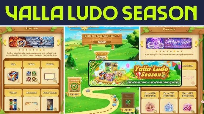 Yalla Ludo Global Dragon Dice Skin Congestion of Dragons cosmetic